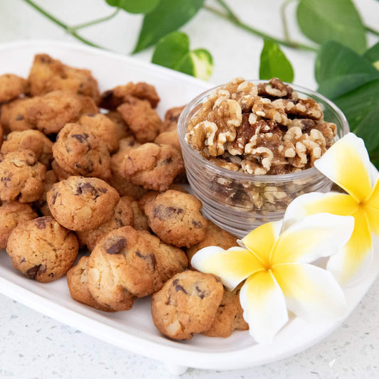 Traditional Bite Size Chocolate Chip with Walnuts